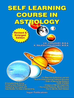 cover image of Self Learning Course in Astrology